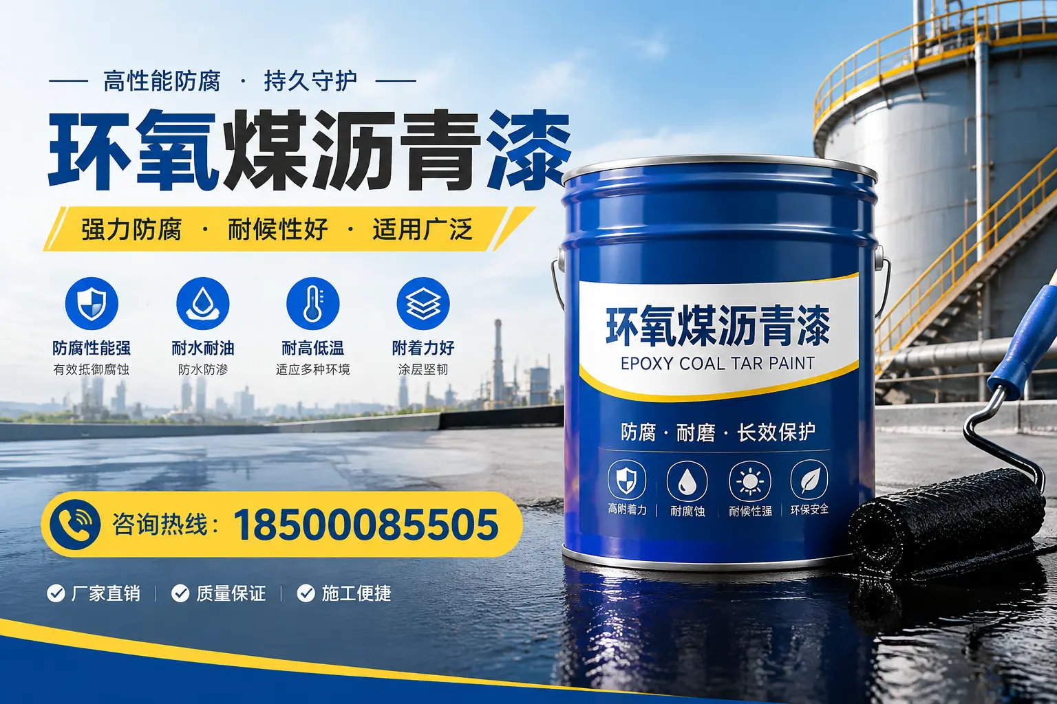 环氧煤沥青漆的储存与运输注意事项,铁门关企业须知